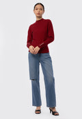 Round Neck Long Sleeve Sweater