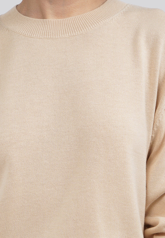 Two Tone Long Sleeve Sweater