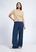 Moo-Hair Short Sleeve Sweater