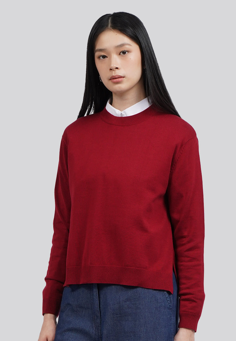 Crew Neck Long Sleeve Sweater