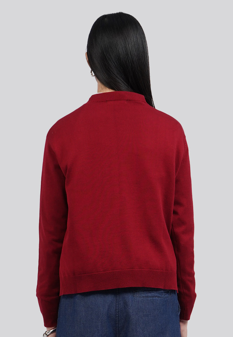 Crew Neck Long Sleeve Sweater
