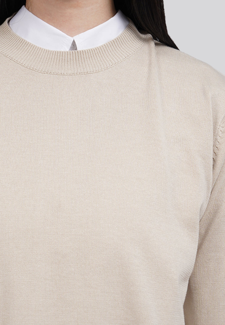 Crew Neck Long Sleeve Sweater