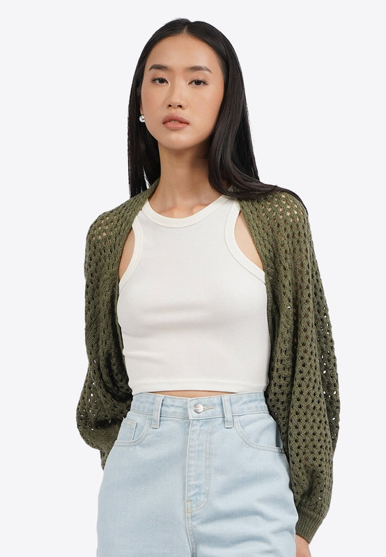 Knitted Bolero Jumper
