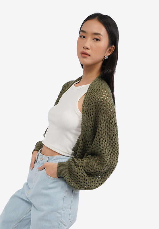 Knitted Bolero Jumper
