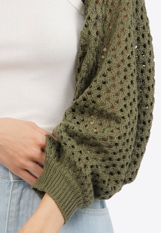 Knitted Bolero Jumper