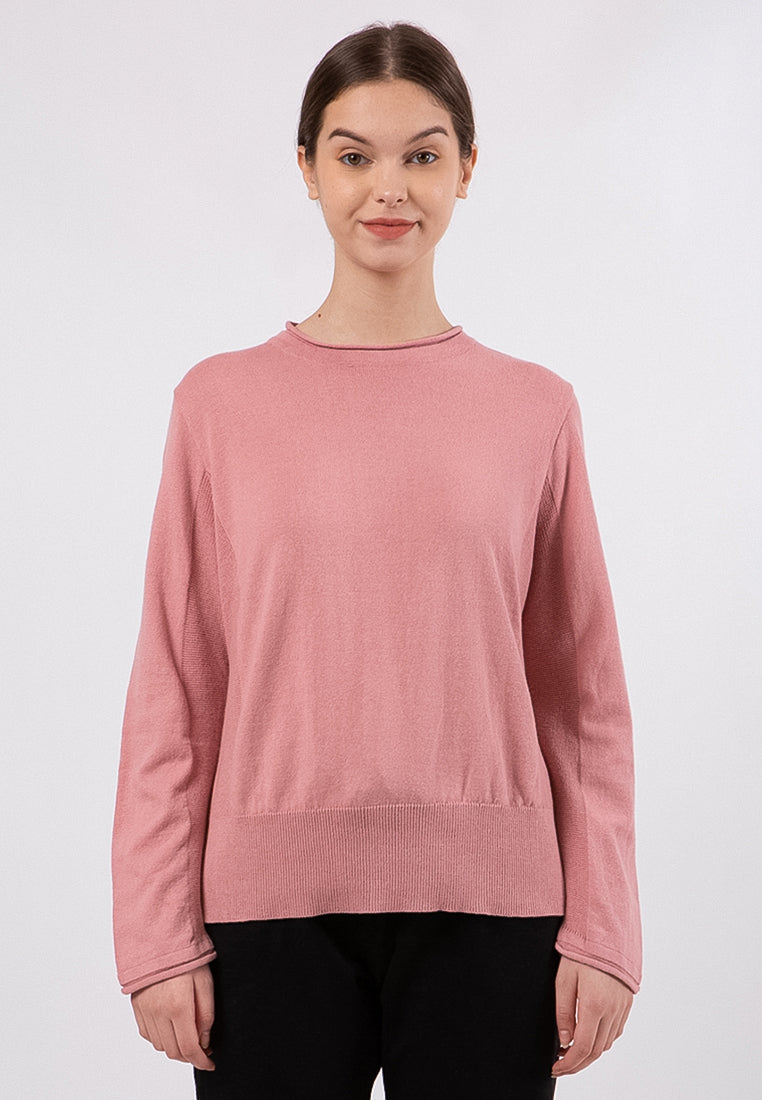Rolled Edge Sweater