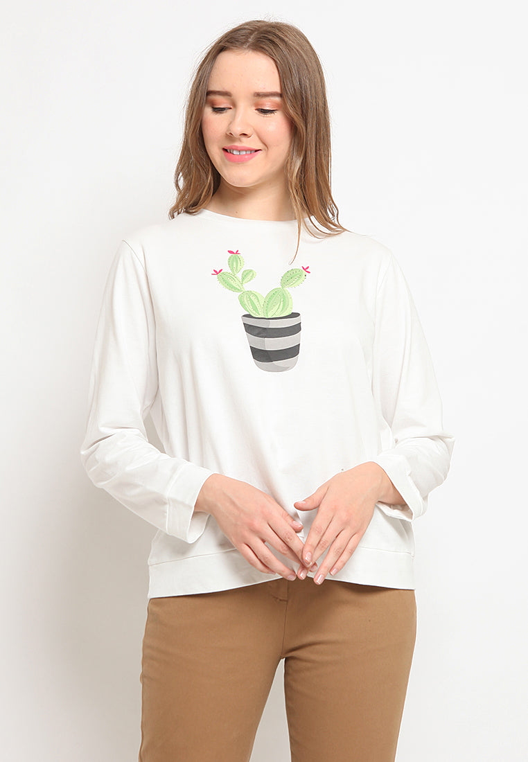 Graphic Long Sleeve Sweatshirt