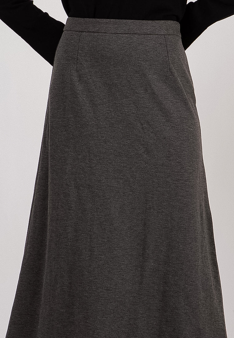 Charcoal Maxi Skirt