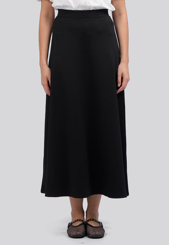Flared Maxi Skirt