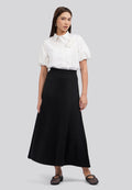 Flared Maxi Skirt