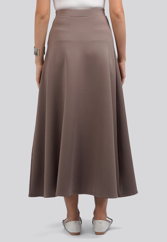 Flared Maxi Skirt