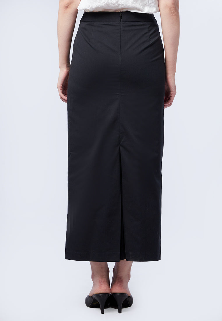 Basic Maxi Skirt Black