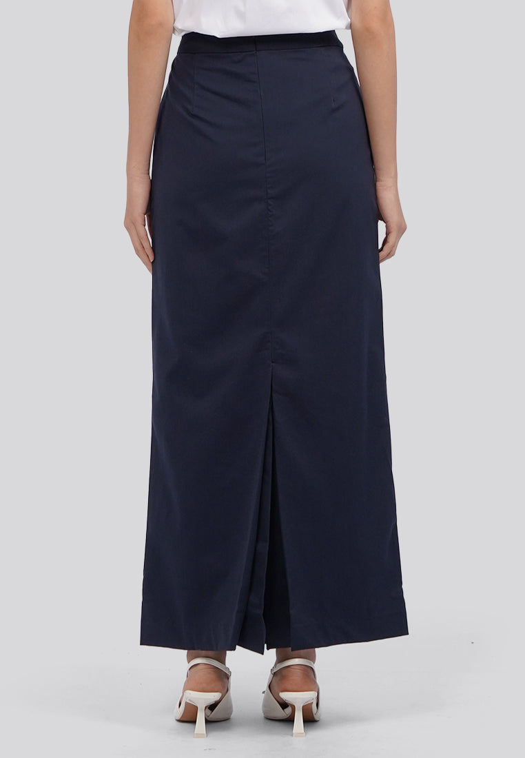 Basic Maxi Skirt Navy