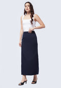 Basic Stretch Maxi Skirt
