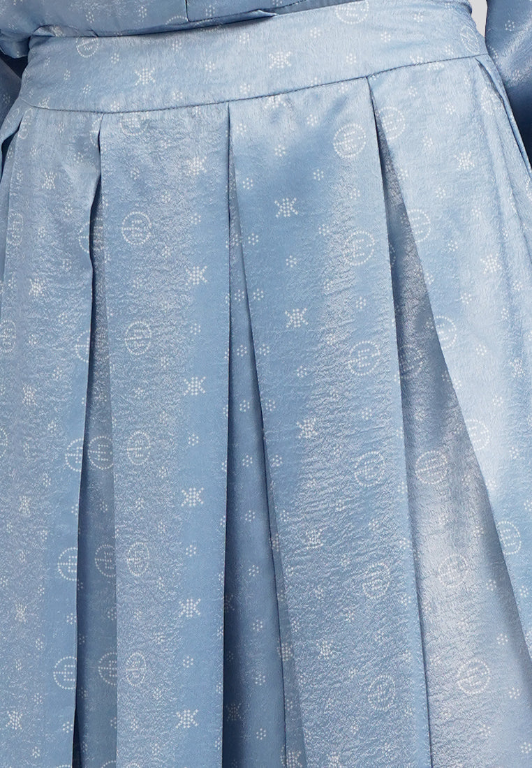 Executive x Khanaan Pleated Maxi Skirt