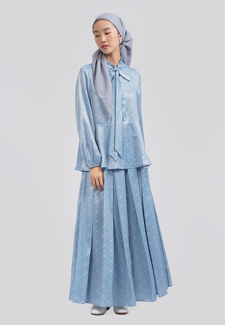 Executive x Khanaan Pleated Maxi Skirt