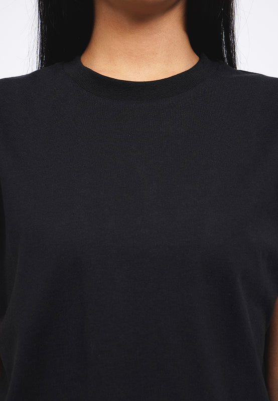 Round Neck Sleeveless T-Shirt