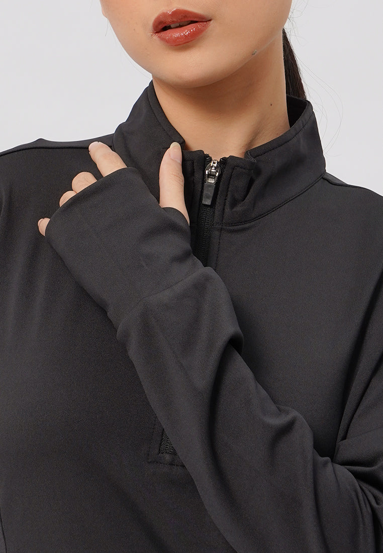 Long Sleeve Pullover wih Zipper