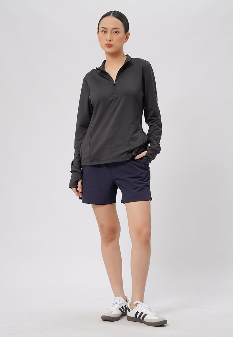 Long Sleeve Pullover wih Zipper