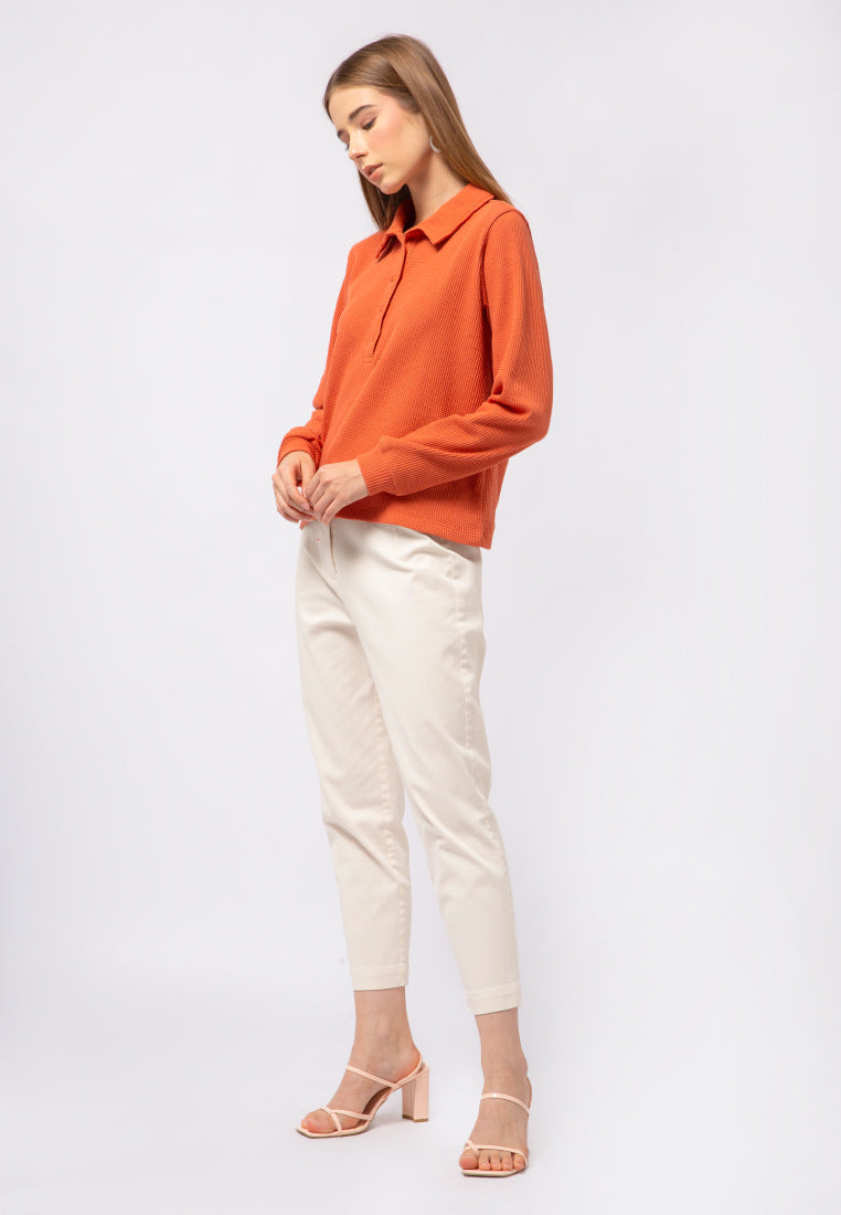 Long Sleeve Polo Shirt