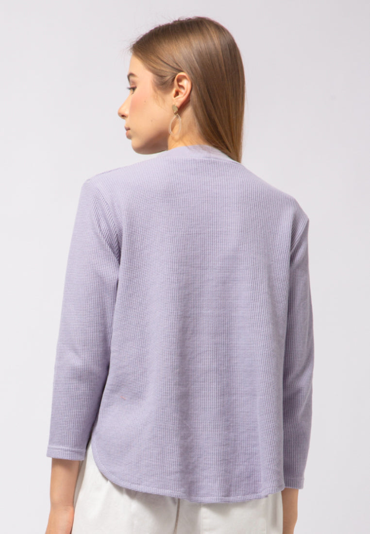 Crew Neck Long Sleeve Top