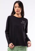 Embroidered Long Sleeve T-shirt