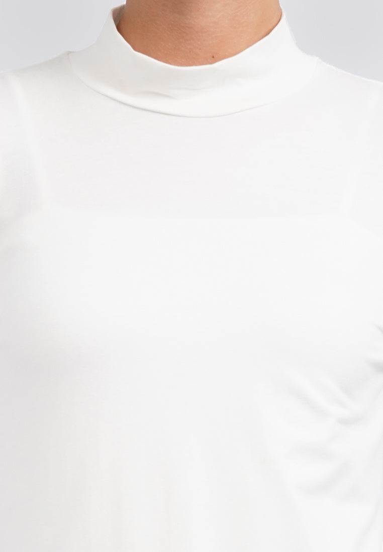 High Neck Long Sleeve Top