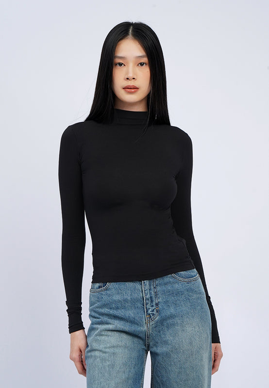 Long Sleeve Fitted Top