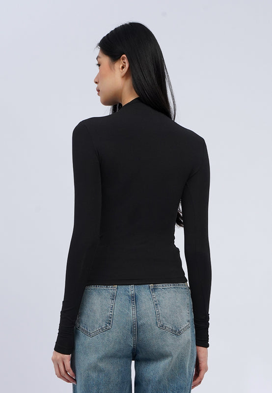 Long Sleeve Fitted Top