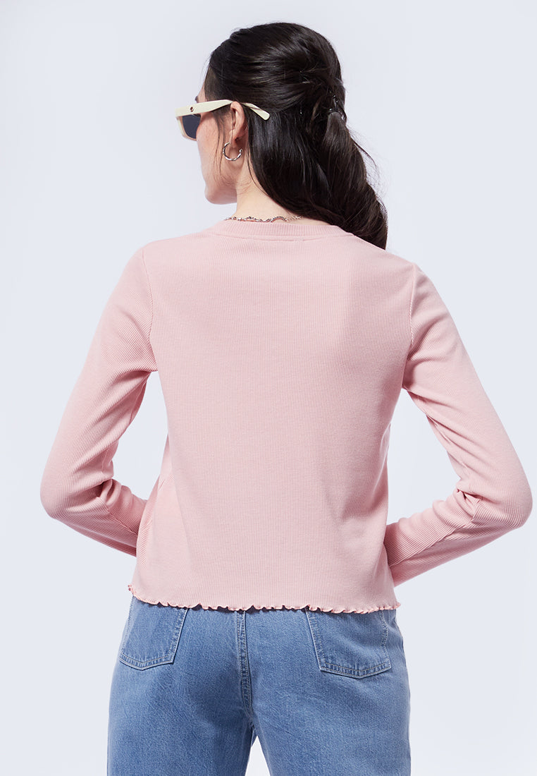 Long Sleeve Crop Top