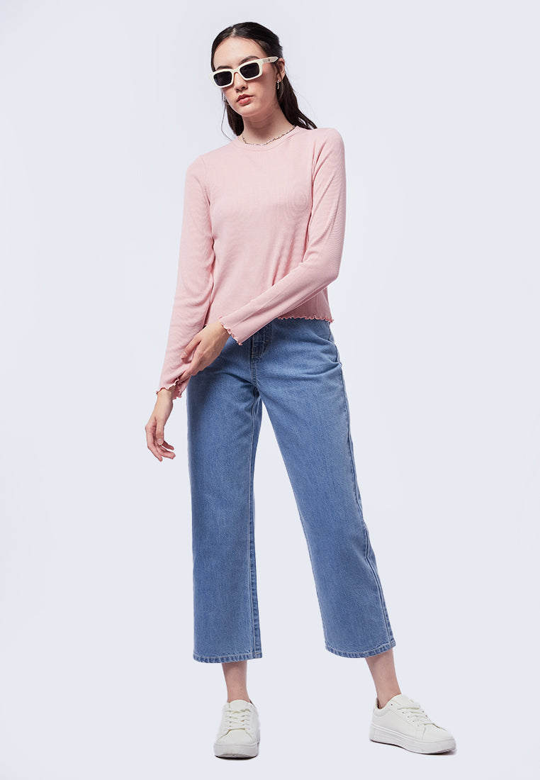Long Sleeve Crop Top