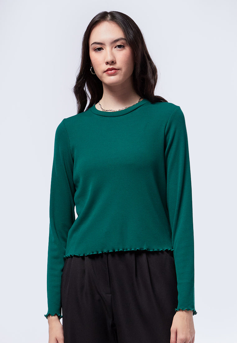Long Sleeve Crop Top