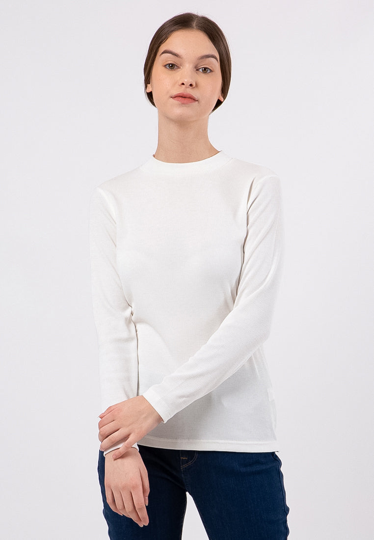 Long Sleeves High Neck T-Shirt