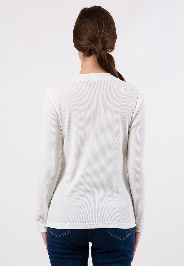 Long Sleeves High Neck T-Shirt