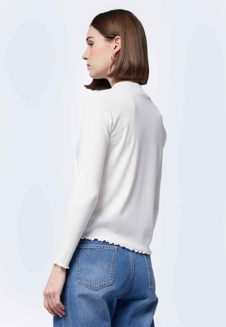 Long Sleeve Knit Top