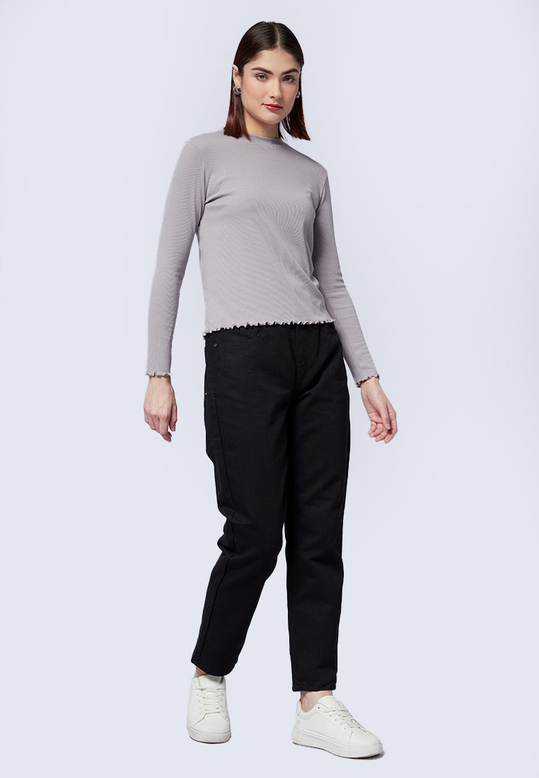 Long Sleeve Knit Top