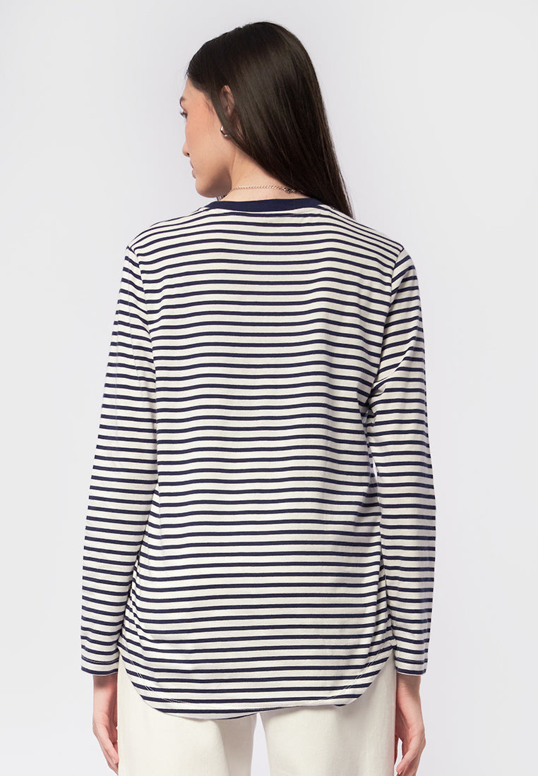 Long Sleeve Striped T-Shirt