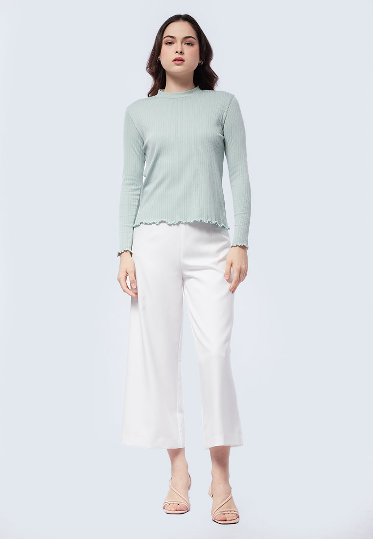Long Sleeve Fitted Top