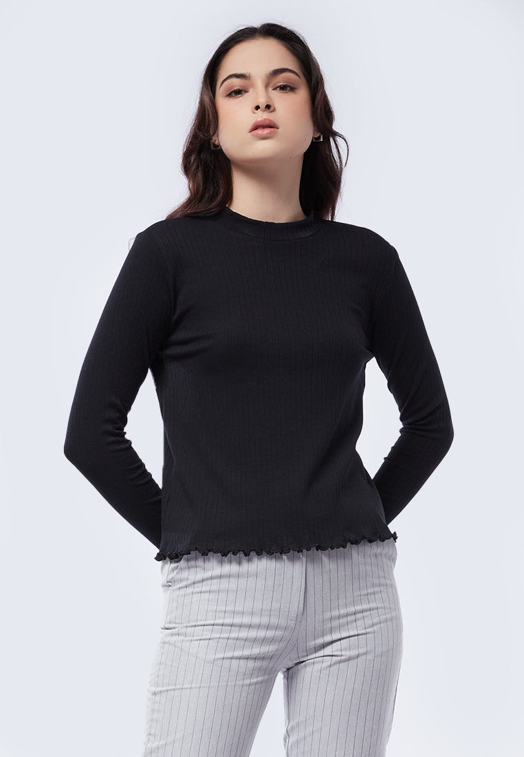 Long Sleeve Fitted Top