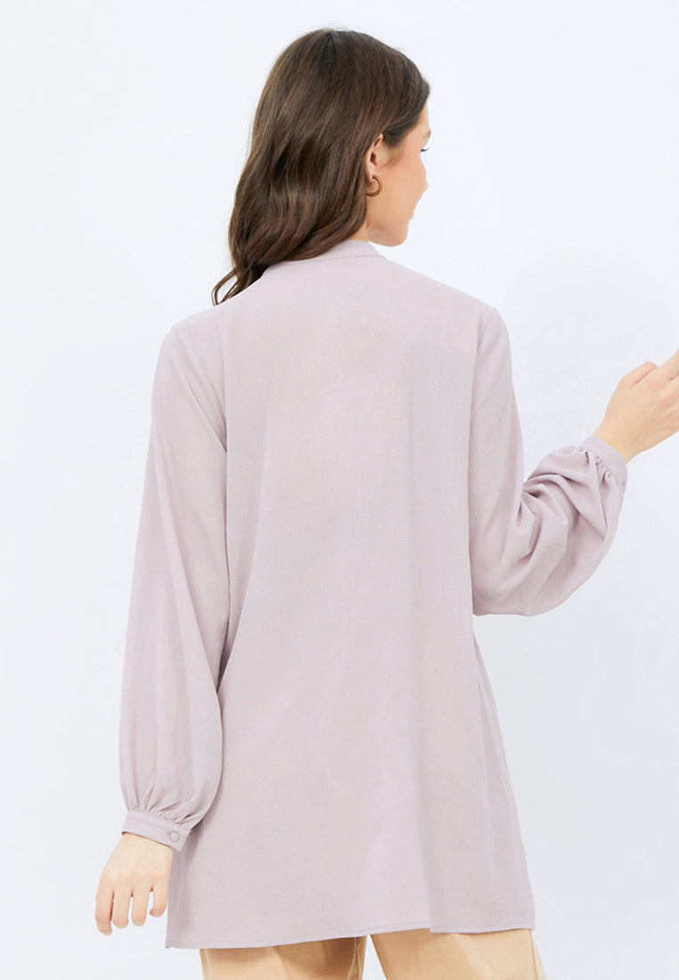 Regular Fit Puff Sleeves Tunic