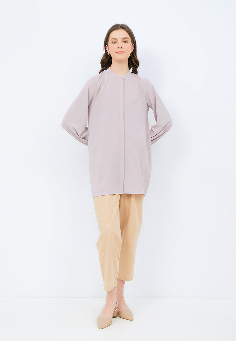 Regular Fit Puff Sleeves Tunic