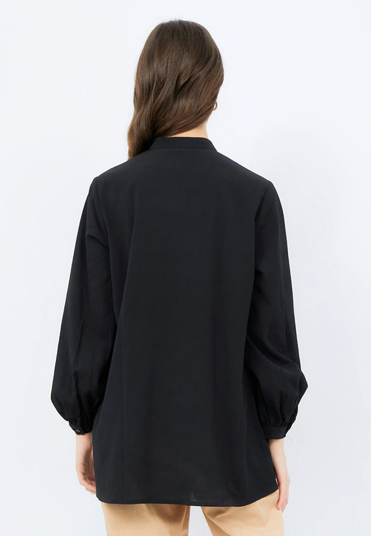 Regular Fit Puff Sleeves Tunic