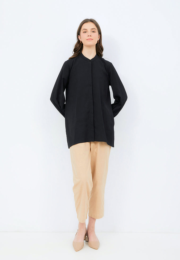 Regular Fit Puff Sleeves Tunic