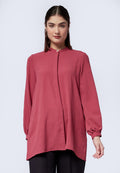 Puff Sleeves Loose Tunic
