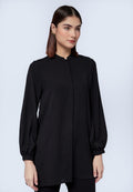 Puff Sleeves Loose Tunic