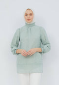 High Neck Lace Tunic