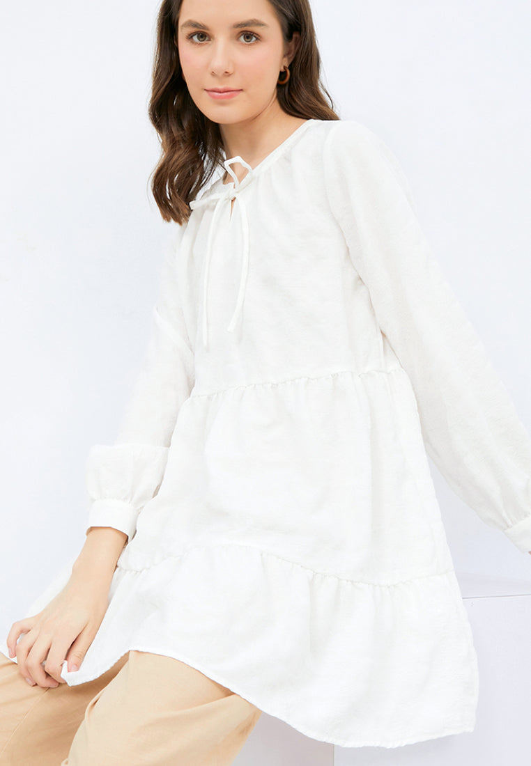 Long Sleeve Tiered Tunic