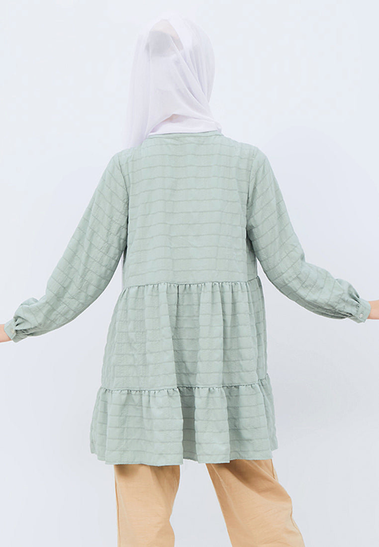 Long Sleeve Tiered Tunic