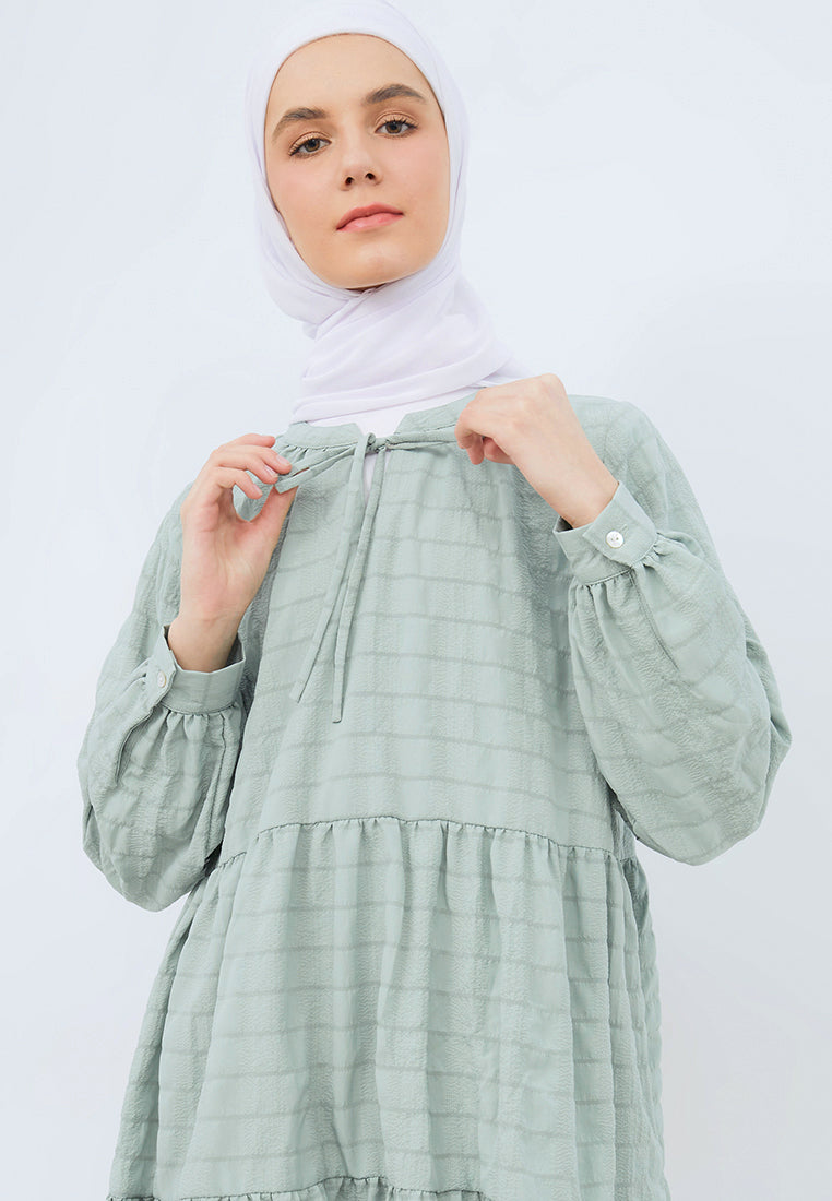 Long Sleeve Tiered Tunic