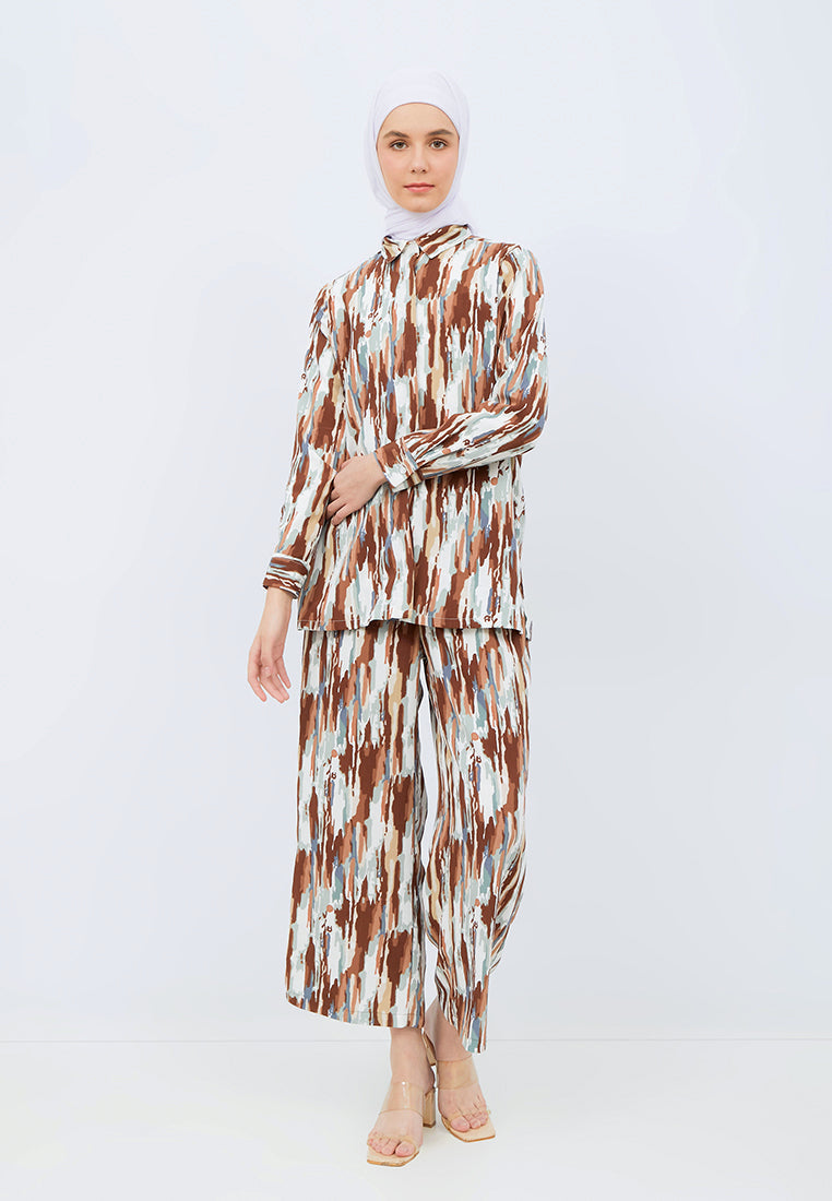 Printed Long Sleeve Tunic